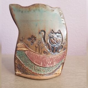 Unique Cat Vase